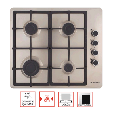 TERMİKEL 17131 X604L/D - LPG/NG SET ÜSTÜ OCAK